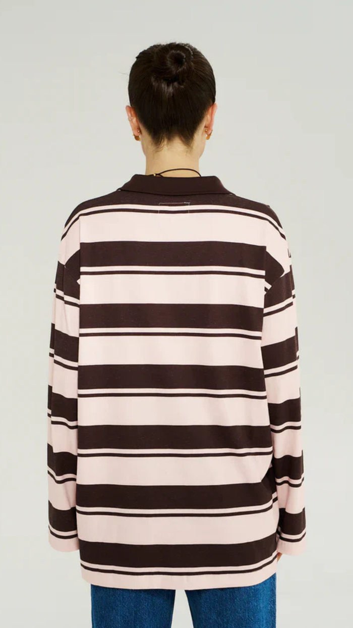 LS Polo -Choc Rose