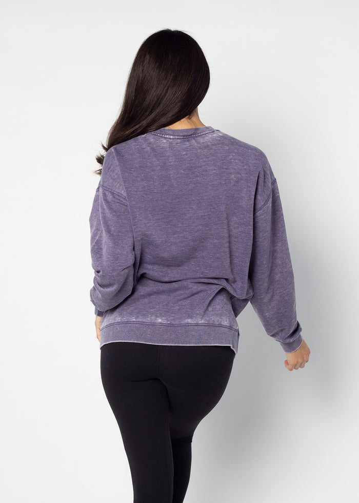 LSU Tigers Women's Big Logo Crew Sweatshirt