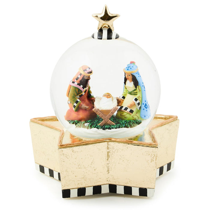 Mackenzie-Childs - Patience Brewster Nativity Snow Globe
