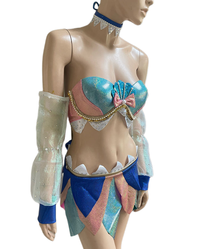 Magical Girl Warrior Dance Festival Cosplay Costume