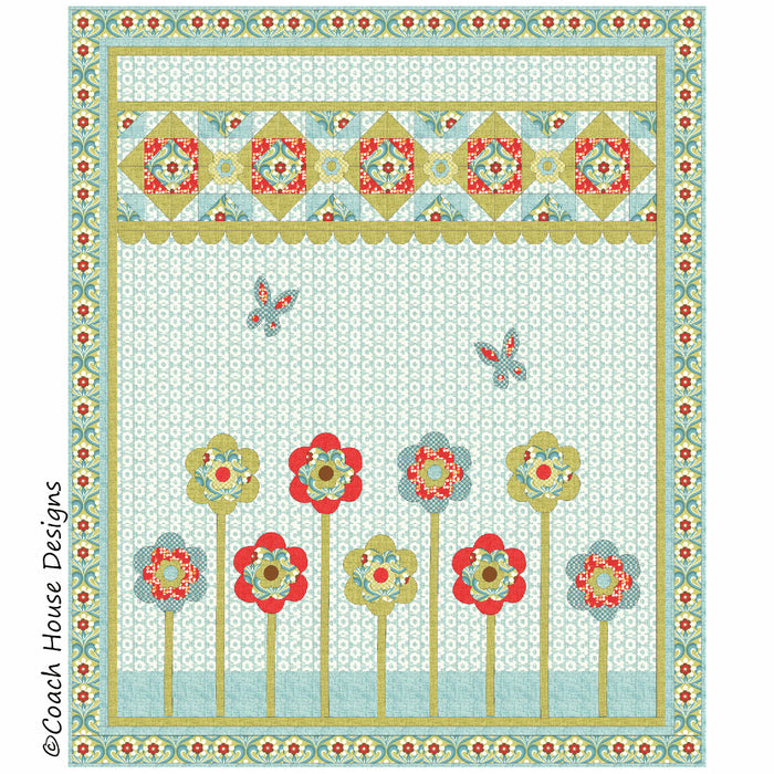 Maids in a Row Quilt Pattern
