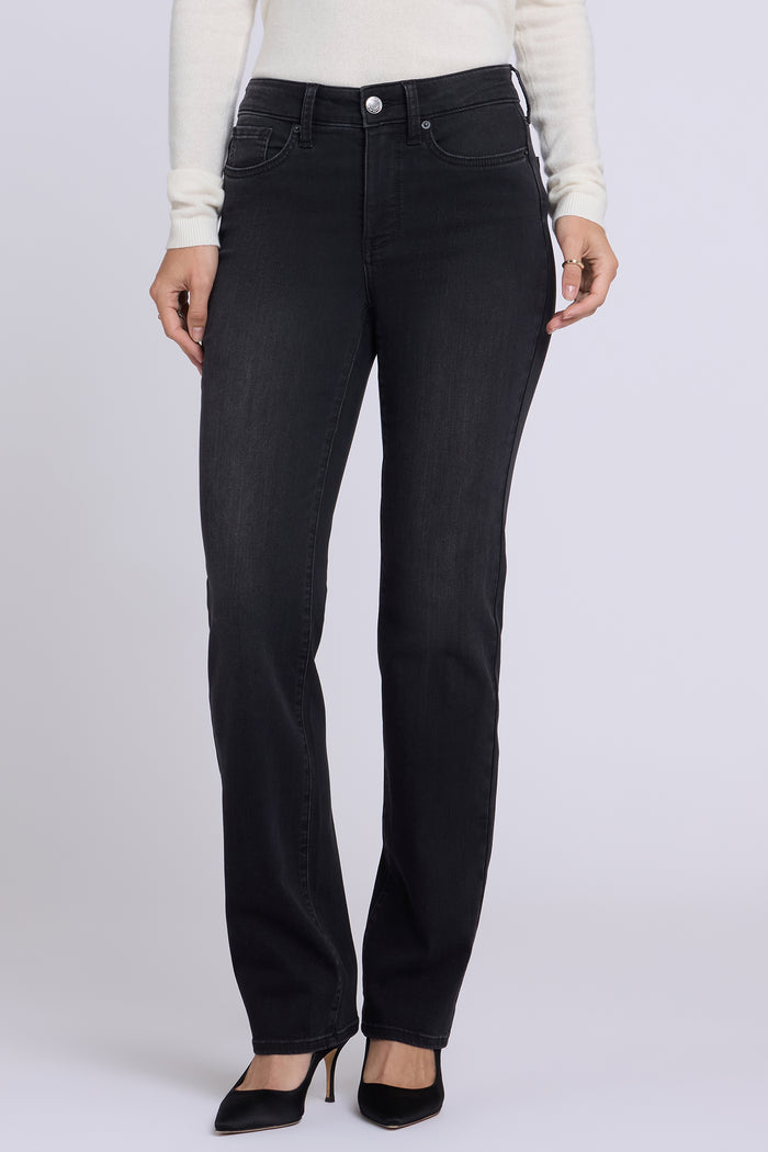 Marilyn Straight Jeans In Petite - Helleborus