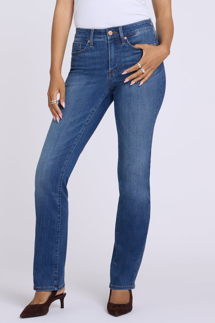 Marilyn Straight Jeans In Tall - Elm