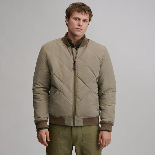 Men's 1936 Skyliner Model Down Jacket-Mushroom-1