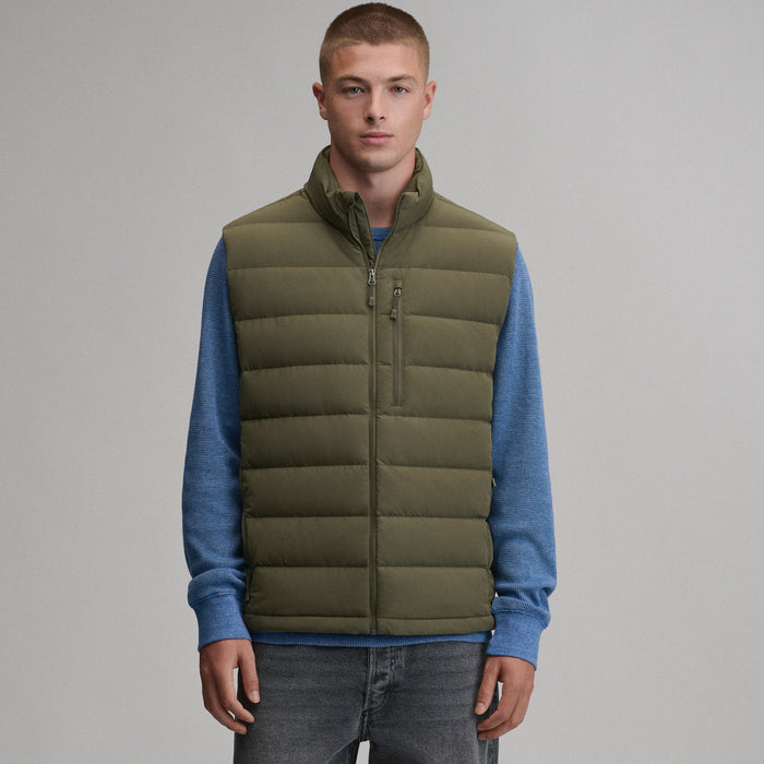 Men's EB Stretch Down Vest-Dark Fatigue-6