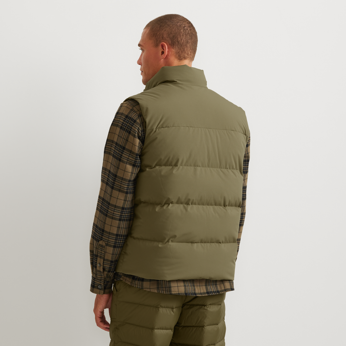 Men's Essential Down Vest-Alder-Regular-7
