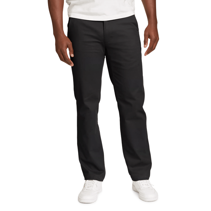 Men's Flex Sport Classic Fit Chino Pants-Black-Regular-3