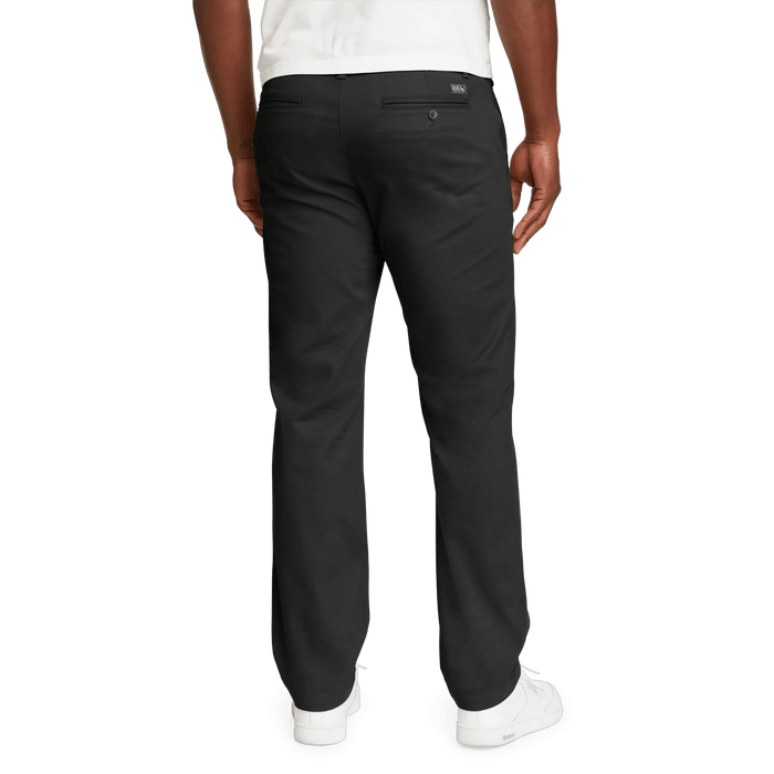 Men's Flex Sport Classic Fit Chino Pants-Black-Regular-2