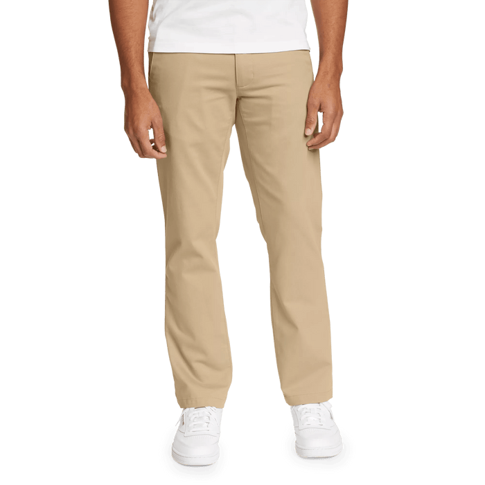Men's Flex Sport Classic Fit Chino Pants-Light Khaki-Regular-3