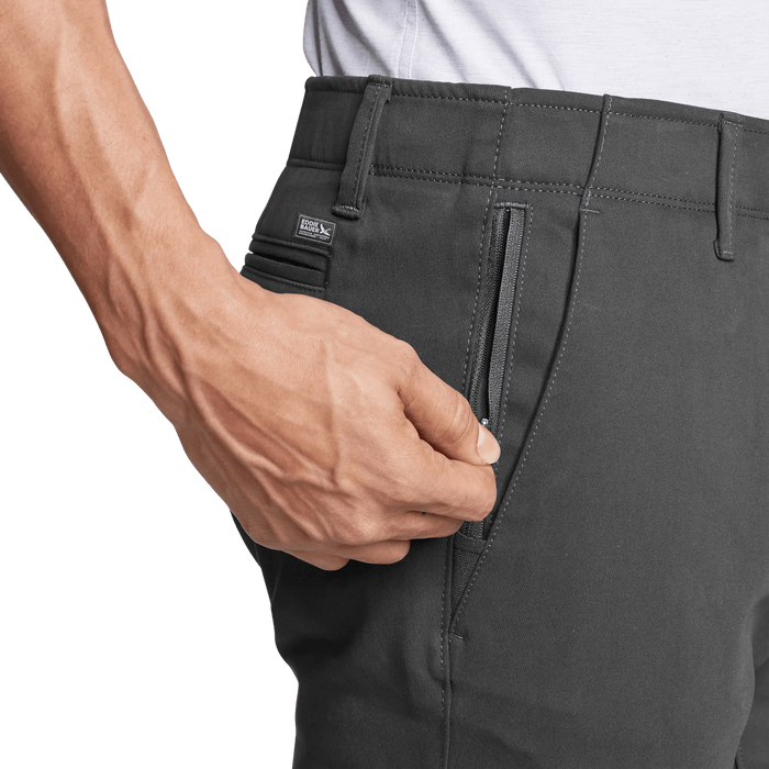 Men's Flex Sport Classic Fit Chino Pants-Carbon-Regular-6