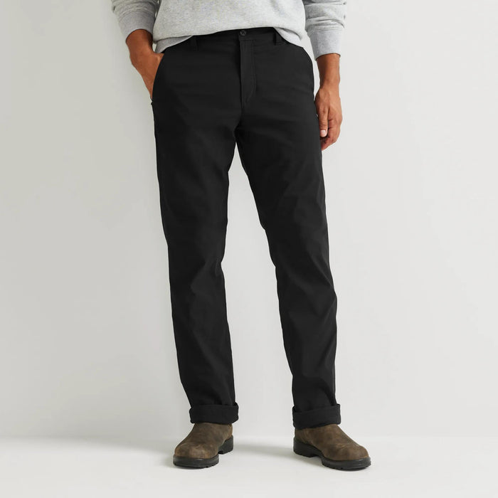 Men's Horizon Takeoff Stretch Fleece-Lined Pants-Black-Regular-7