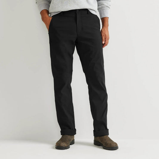 Men's Horizon Takeoff Stretch Fleece-Lined Pants-Black-Regular-7