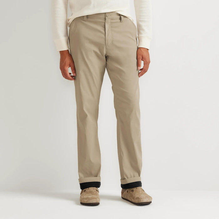 Men's Horizon Takeoff Stretch Fleece-Lined Pants-Light Khaki-Regular-1