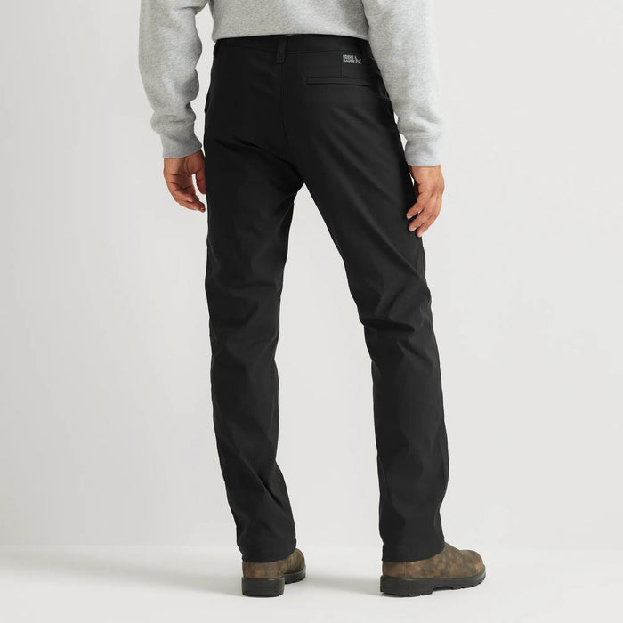 Men's Horizon Takeoff Stretch Fleece-Lined Pants-Black-Regular-2