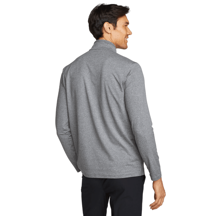 Men's Mountain Trek 1/2-Zip Mock-Med Htr Gray-Regular-5