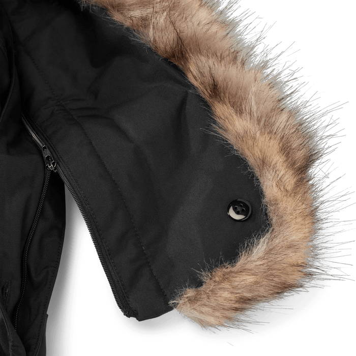 Men's Superior Down Waterproof Hooded Stadium Coat-Black-Regular-5