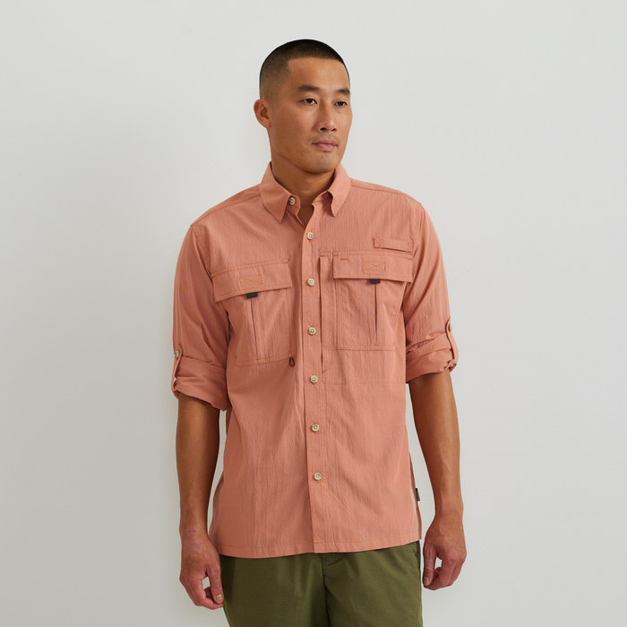 Men's UPF Guide 2.0 Long-Sleeve Shirt-Paprika-Regular-C1