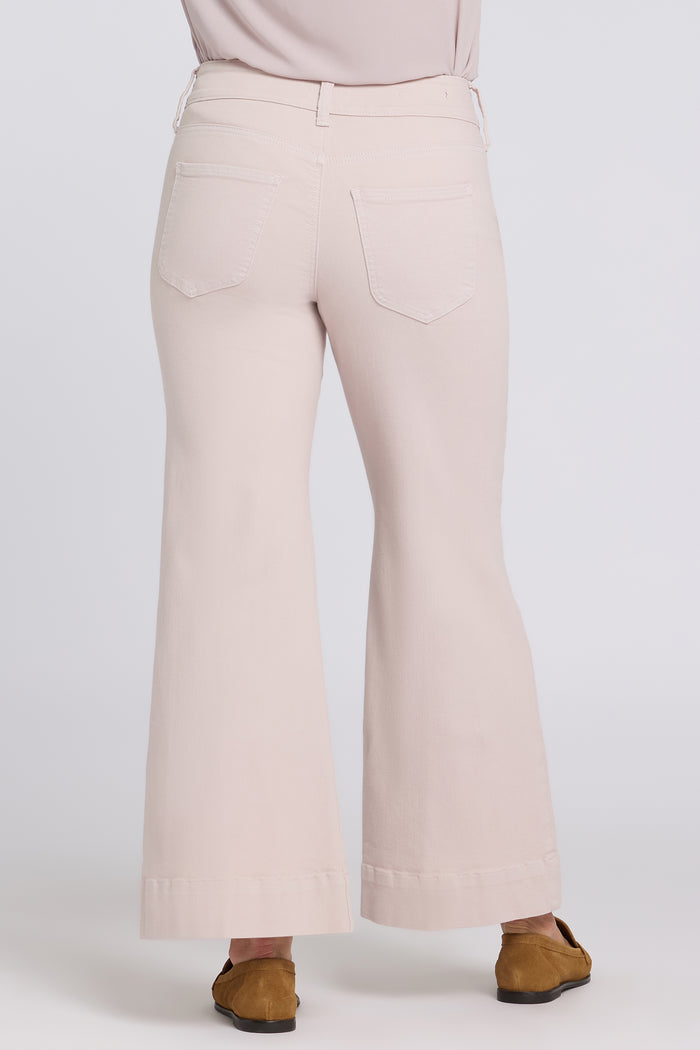 Mia Palazzo Ankle Jeans - Rock Flower