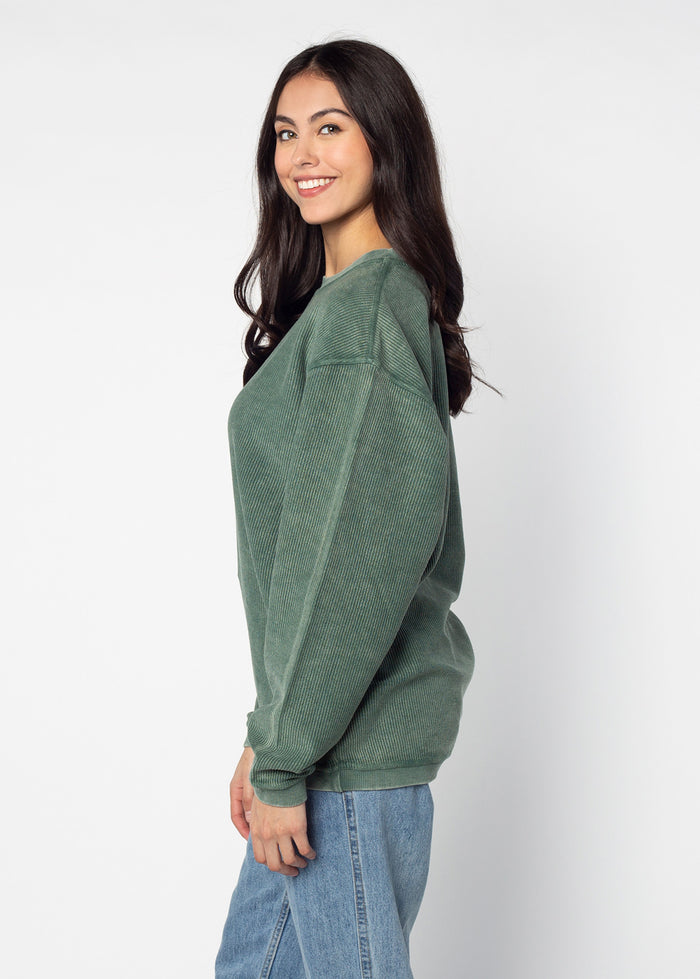 Michigan State Spartans Women's Classic Original Corded Crew