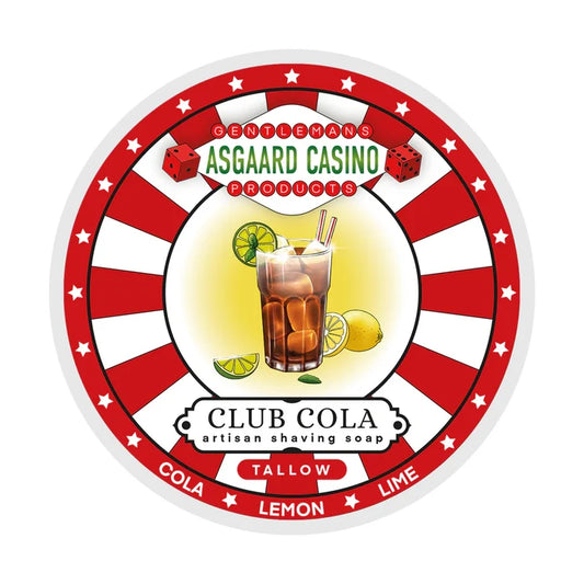 MMGP | "CLUB COLA" (ASGAARD CASINO) TALLOW ARTISAN SHAVING SOAP