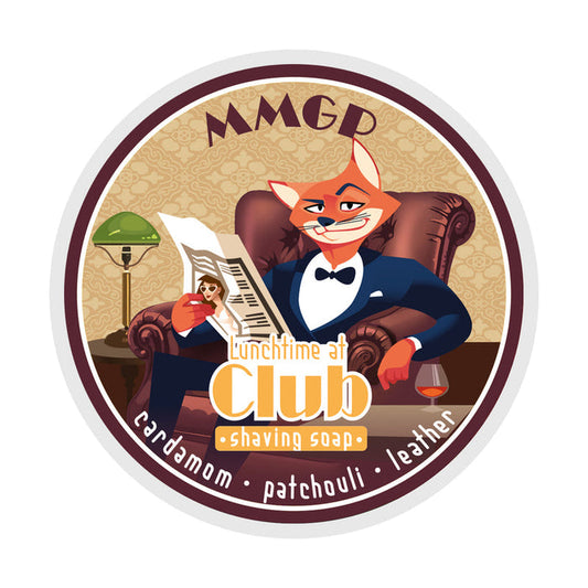 MMGP | "LUNCHTIME AT THE CLUB" (MMGP) VEGAN ARTISAN SHAVING SOAP