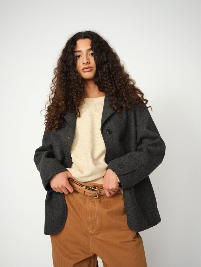 Modelshot / Grey Melange / Detail
