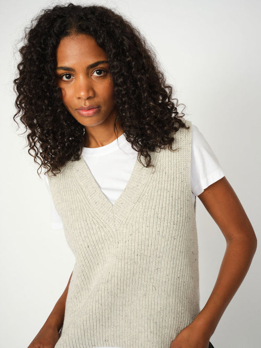 Modelshot / Light Grey Melange / Detail