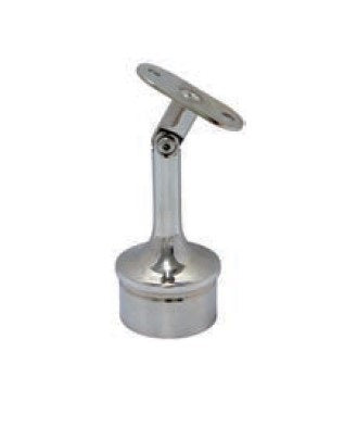 MOD 50 - ROUND 316 STAINLESS STEEL RAIL SUPPORT - SWIVEL FLAT SADDLE - Image 1