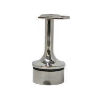 MOD 50 - ROUND 316 STAINLESS STEEL RAIL SUPPORT FIXED FLAT90 Degrees SADDLE - Image 1