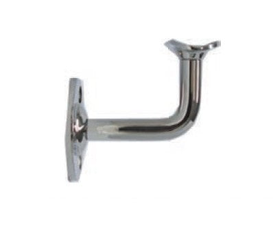 MOD 50 - ROUND 316 STAINLESS STEEL WALL SUPPORT FIXED CURVE SADDLE - Image 1