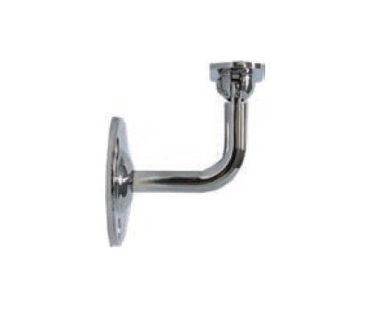 MOD 50 - ROUND 316 STAINLESS STEEL WALL SUPPORT SWIVEL FLAT SADDLE - Image 1
