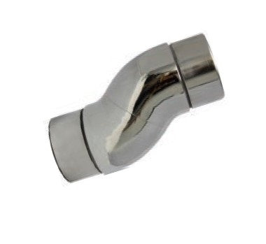 MOD 50 - ROUND ADJUSTABLE BEND JOINER 316 STAINLESS STEEL - Image 1