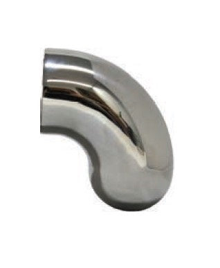 MOD 50 - ROUND HANDRAIL CURVED END 316 STAINLESS STEEL - Image 1