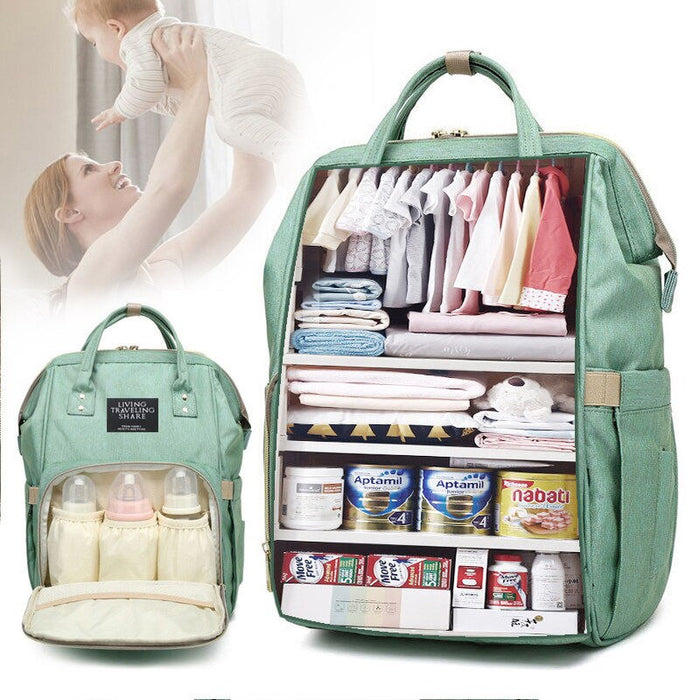 Mommy Backpack - Water Resistant Baby Accessories Bag
