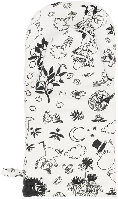 Moomin Arabia Oven Mitt Natural White - Soposopo
