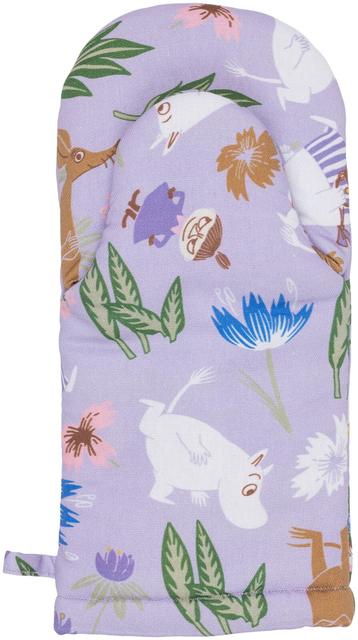 Moomin Arabia Oven Mitt Purple - Soposopo