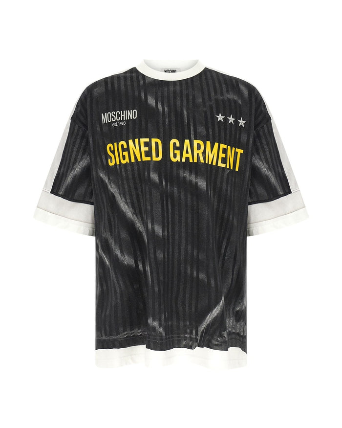 Moschino Black Cotton Sportswear