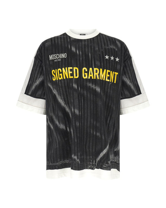 Moschino Black Cotton Sportswear