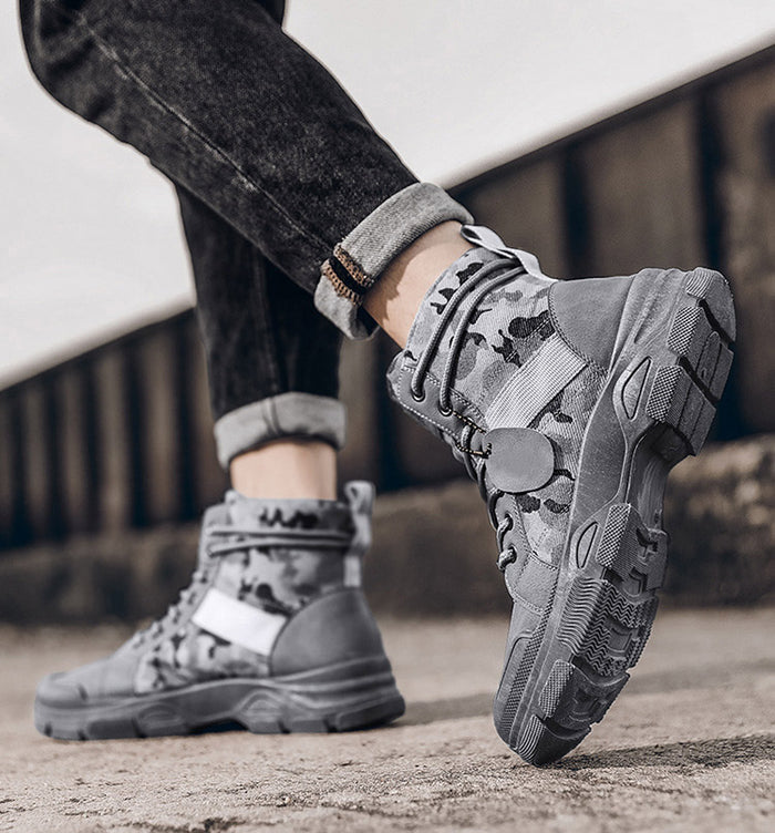 MS781 - Retro Military Desert Boots