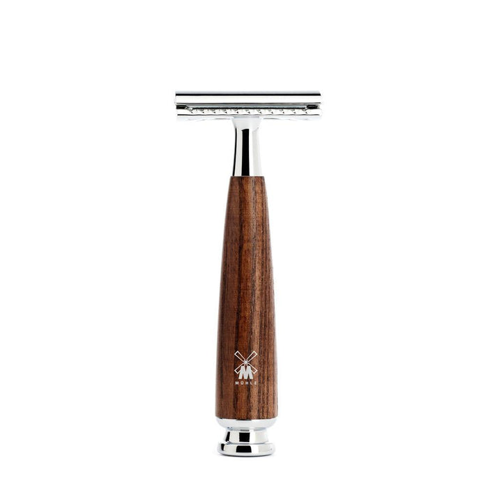 MÜHLE Rytmo Steamed Ash Safety Razor