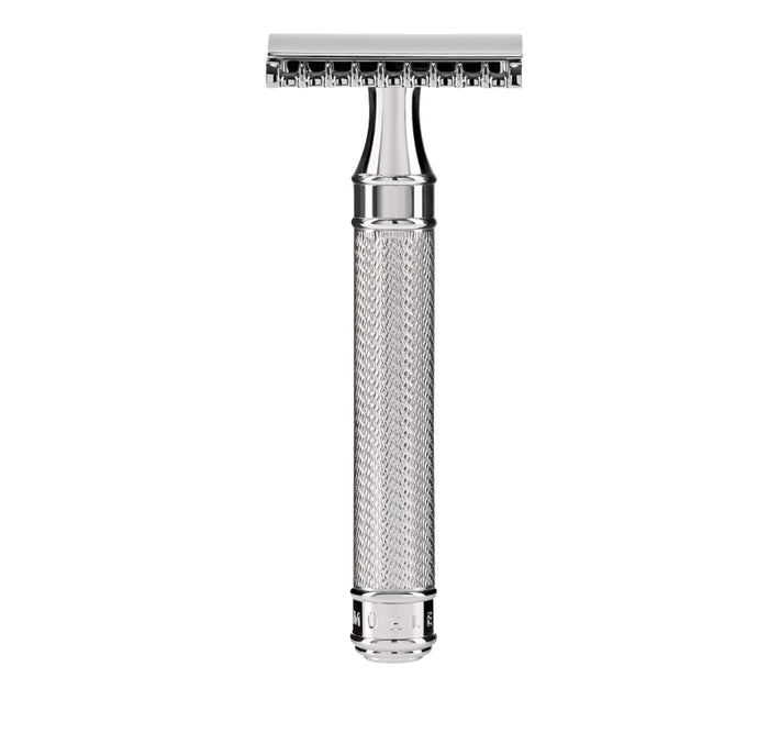 MÜHLE Traditional Large Stainless Steel Safety Razor - Open Comb
