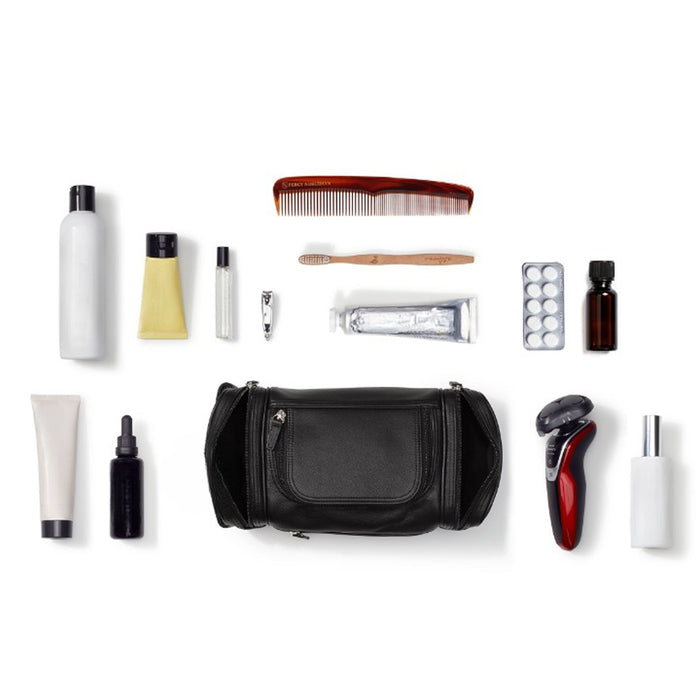 Multi Pocket Toiletry Bag Espresso