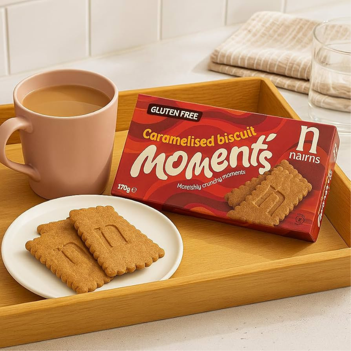 Nairn's Gluten Free Caramelised Biscuit Moments 170g