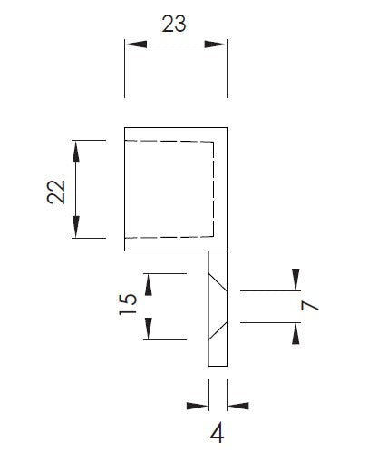 NANORAIL 25X21MM WALL PLATE - Image 5