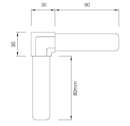 NANORAIL 25X21MM,90 Degrees JOINER 316 STAINLESS STEEL - Image 2