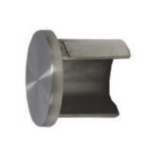 NANOROUND 25.4MM DIA END CAP 316 STAINLESS STEEL - Image 1