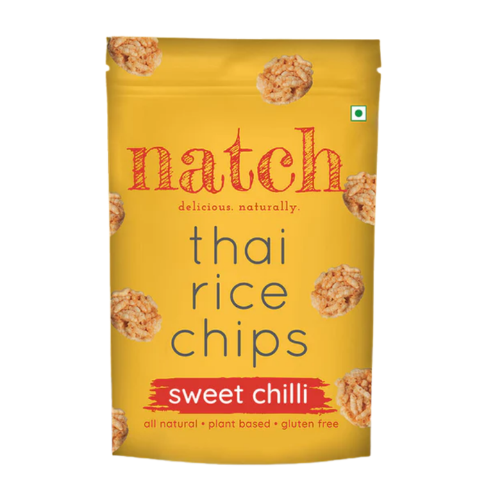 Natch Thai Rice Chips Sweet Chilli 100g