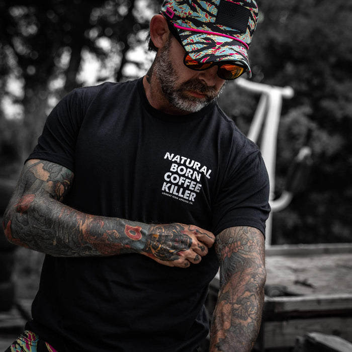 Natural Born Coffee Killer Men's T-Shirt