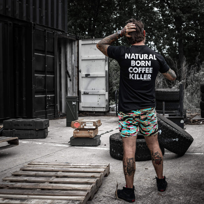 Natural Born Coffee Killer Men's T-Shirt