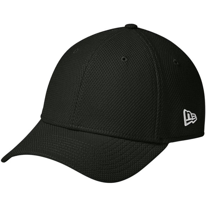 no-logo New Era Diamond Era Stretch Cap-Headwear-New Era-Flag Black-L/XL-Thread Logic